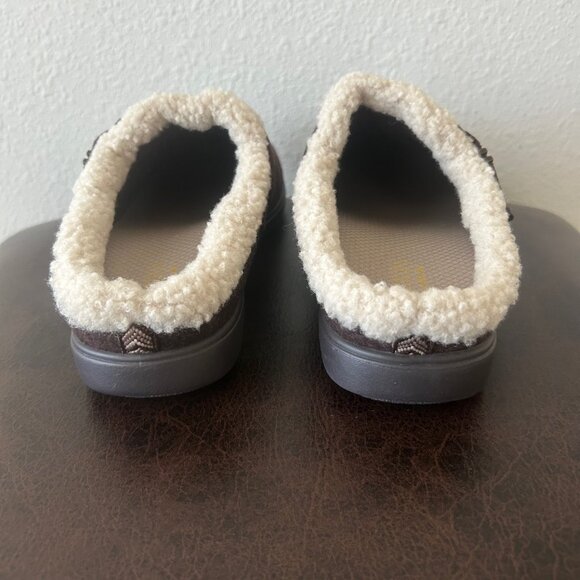 BZees Women's ETERNITY Mule 8.5 Wide DARK BROWN nwob - Picture 4 of 6